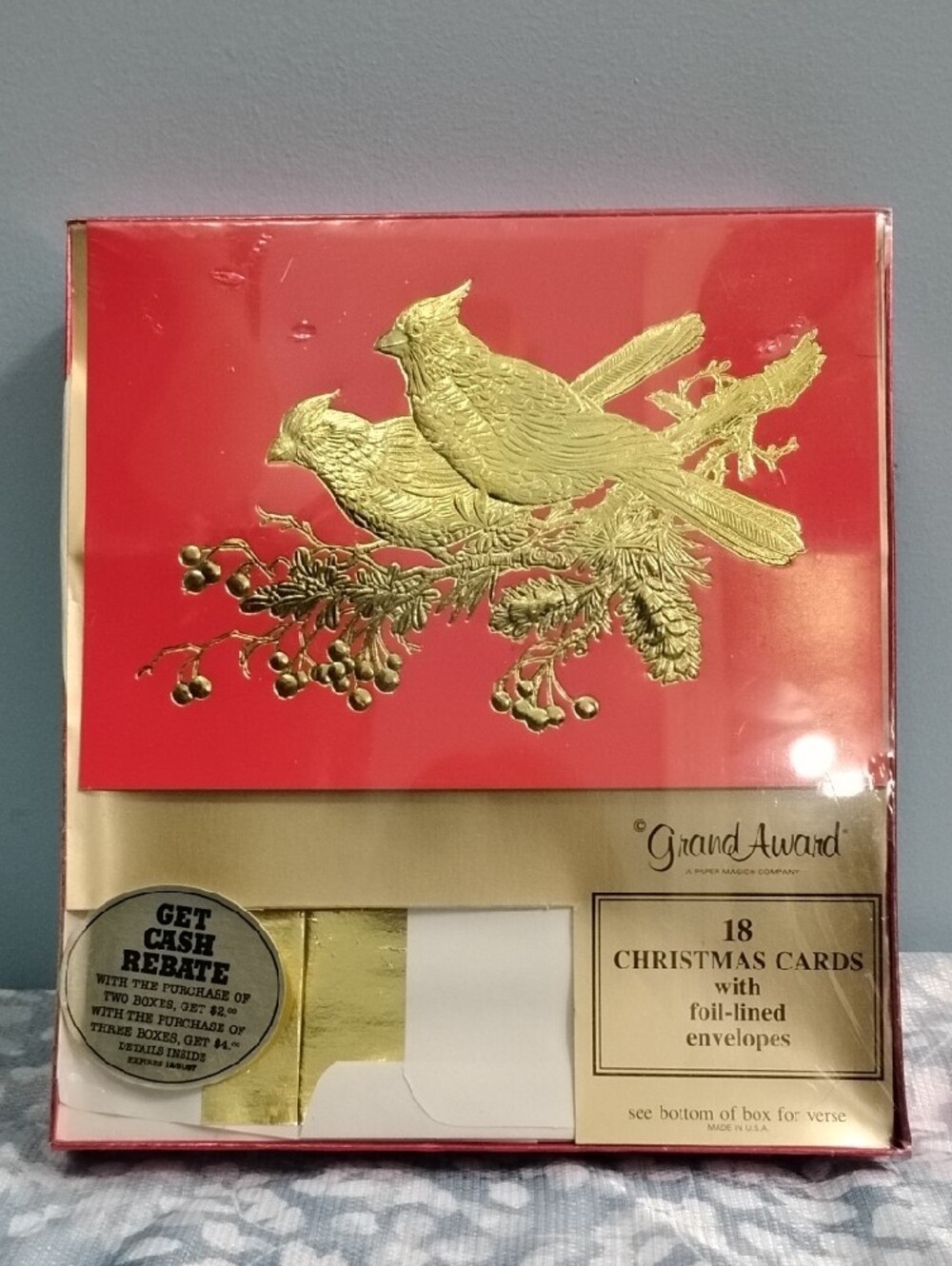 Vintage✨Grand Award&The Newbury Guild 2Piece Bundle Set Both NIB Christmas Cards - Picture 2 of 9